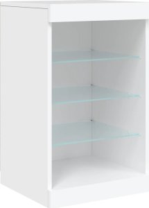 vidaXL vidaXL Szafka z oświetleniem LED, biała, 41x37x67 cm 3