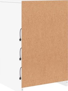 vidaXL vidaXL Szafka z oświetleniem LED, biała, 41x37x67 cm 8