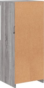 vidaXL vidaXL Szafka z oświetleniem LED, szary dąb sonoma, 41x37x100 cm 9