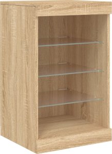 vidaXL vidaXL Szafka z oświetleniem LED, dąb sonoma, 41x37x67 cm 3