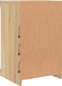 vidaXL vidaXL Szafka z oświetleniem LED, dąb sonoma, 41x37x67 cm 8