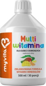 Triton MyVita Multiwitamina dla dzieci i dorosłych - 500 ml 1