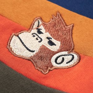 vidaXL Bluza dziecięca, granatowa, 104 4