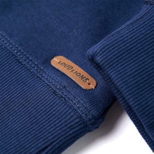 vidaXL Bluza dziecięca, granatowa, 104 5