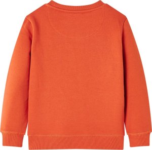 vidaXL Bluza dziecięca, pomarańczowa, 128 2