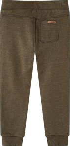 vidaXL Dziecięce spodnie dresowe, melanż khaki, 104 2