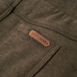 vidaXL Dziecięce spodnie dresowe, melanż khaki, 104 7