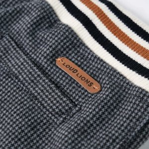 vidaXL Spodnie dziecięce, antracytowe, 116 6