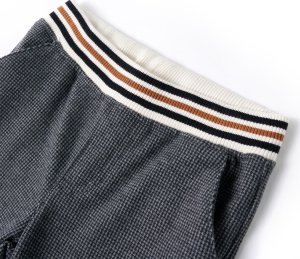 vidaXL Spodnie dziecięce, antracytowe, 128 3