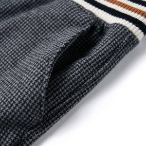 vidaXL Spodnie dziecięce, antracytowe, 128 4