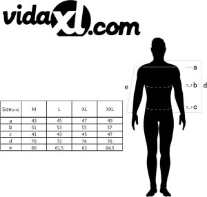 vidaXL Kardigan Męski, Czarny, Rozmiar M 5