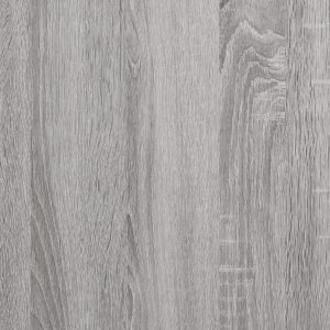 vidaXL Ławka na buty, szary dąb sonoma, 102x32x50 cm 10