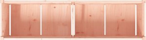 vidaXL Donica ogrodowa, 180x50x50 cm, lite drewno daglezjowe 8