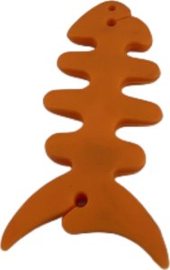 Hurtel Zwijacz organizer kabla słuchawek w kształcie ryby pomarańczowy Zwijacz organizer kabla słuchawek w kształcie ryby pomarańczowy 6