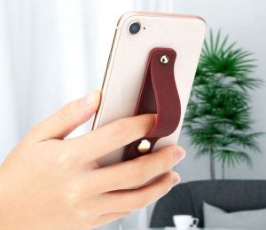 Hurtel Samoprzylepny uchwyt do telefonu na palec z suwakiem zielony Samoprzylepny uchwyt do telefonu na palec z suwakiem zielony 7