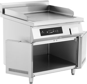 Royal Catering Grill indukcyjny gładki wolnostojący 720 x 610 mm 80-300 C 10000 W Grill indukcyjny gładki wolnostojący 720 x 610 mm 80-300 C 10000 W 2