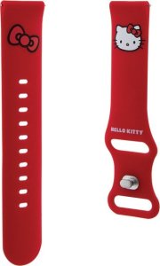 Sourcing Hello Kitty Universal Strap HKUWMSCHBLR Silicone Kitty Head red/red 20mm 3
