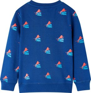 vidaXL Bluza dziecięca, ciemnoniebieska, 128 2