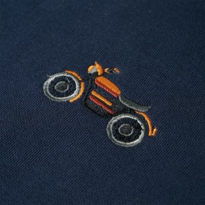 vidaXL Bluza dziecięca, granatowy melanż, 92 4