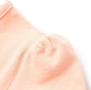 vidaXL Koszulka dziecięca z nadrukiem wrotki, jasny pomarańcz, 128 5