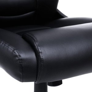 Krzesło biurowe Songmics Krzesło Biurowe Racing Czarne Obg65bk 17