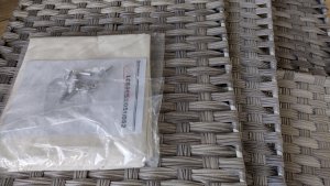 Kosz na pranie Songmics Ręcznie Tkany Kosz Na Pranie, Kosz Na Ubrania Z Rattanu Syntetycznego 90 L Z Pokrywką I Uchwytami, Składany, Wyjmowana Torba Z W 6