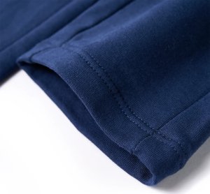 vidaXL Spodnie dziecięce ze sznurkiem, granatowe, 92 6