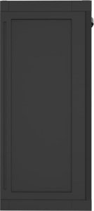 Szafa ogrodowa vidaXL Szafka ogrodowa, czarna, 65x37x85 cm, PP 5