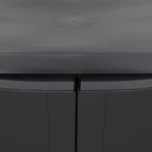 Szafa ogrodowa vidaXL Szafka ogrodowa, czarna, 65x37x85 cm, PP 7