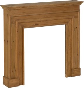 Bigbuy Home Front kominka Drewno świerkowe Drewno MDF 108 x 20 x 100 cm 1