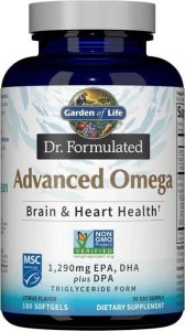 Garden of Life Garden of Life - Dr. Formulated Advanced Omega, Citrus, 180 żelek 1