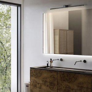 Lustro Toolight KINKIET ŁAZIENKOWY LED 40CM APP1341-W Black 5