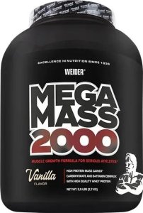 Weider Weider - Mega Mass 2000, Vanilla, Proszek, 2700g 1