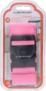 Dunlop Uniwersalny pas zabezpieczający do walizki spinający Dunlop  200x5cm różowy 1