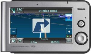 Nawigacja GPS Asus R600 + iGo PanEU (42 państ Europy) na karcie pamięci 1GB SD 1
