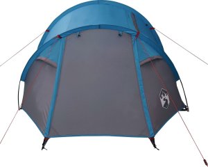 Namiot turystyczny vidaXL vidaXL Namiot turystyczny, tunelowy, 2-os., niebieski, wodoszczelny 6