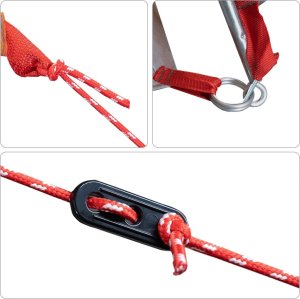 Namiot turystyczny vidaXL vidaXL Namiot turystyczny, tunelowy, 2-os., niebieski, wodoszczelny 10