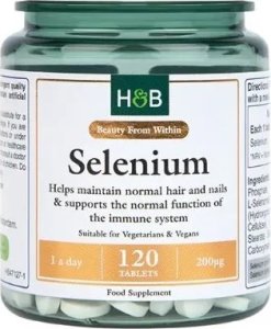 Holland & Barrett Holland & Barrett  - Selenium, 200mcg, 120 tabletek 1