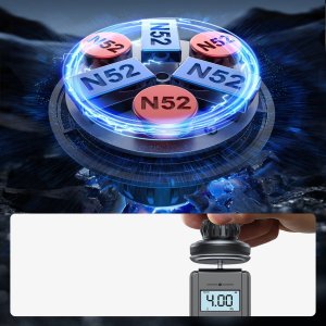 Joyroom Uchwyt samochodowy magnetyczny na kokpit Joyroom JR-ZS356 ciemnoszary 8