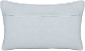 Beliani 2 bawełniane poduszki dekoracyjne w serca 30 x 50 cm szare GAZANIA 5