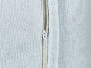 Beliani 2 bawełniane poduszki dekoracyjne w serca 30 x 50 cm szare GAZANIA 6