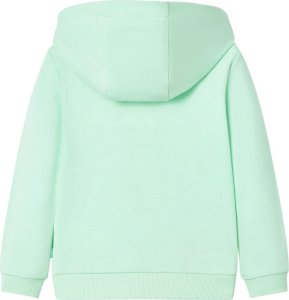 vidaXL Bluza dziecięca z kapturem i zapięciem na zamek, jasna zieleń, 116 2