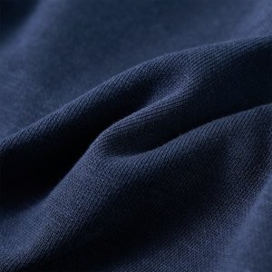 vidaXL Bluza dziecięca z kapturem, granatowy melanż i pomarańcz, 128 7