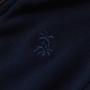 vidaXL Bluza dziecięca z zapięciem na suwak, granatowa, 116 5