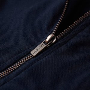 vidaXL Bluza dziecięca z zapięciem na suwak, granatowa, 92 4