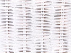 Beliani Kosz pleciony kangur rattanowy biały KAPITI 6