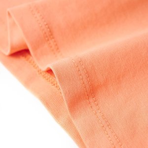 vidaXL Koszulka dziecięca z kreskówkowym motywem, brzoskwiniowa, 140 6