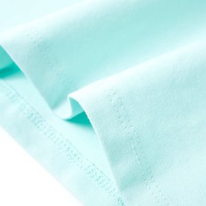 vidaXL Koszulka dziecięca z krótkimi rękawami, jasny błękit, 128 6