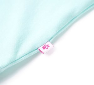 vidaXL Koszulka dziecięca z krótkimi rękawami, jasny błękit, 140 5