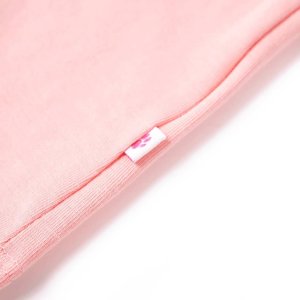 vidaXL Koszulka dziecięca z krótkimi rękawami, różowa, 104 5